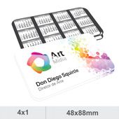 1.000 cartões de visita 4x1 9x5cm canto arredondado