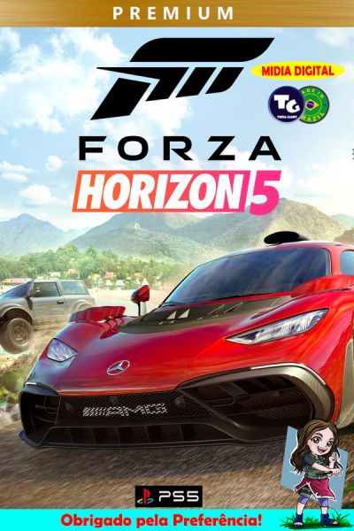 *Alugado 23/08 - Forza Horizon 5 Premium Edition - PS5*