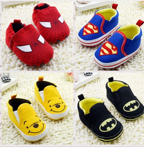 Sapatos super herois