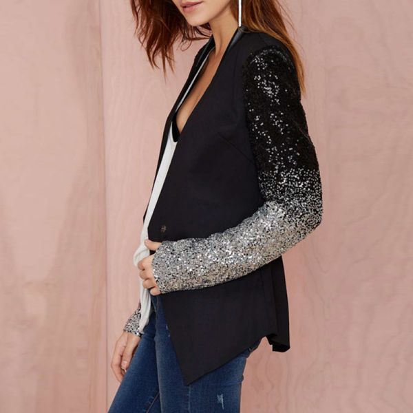 Blazer Paetê Cod 0015