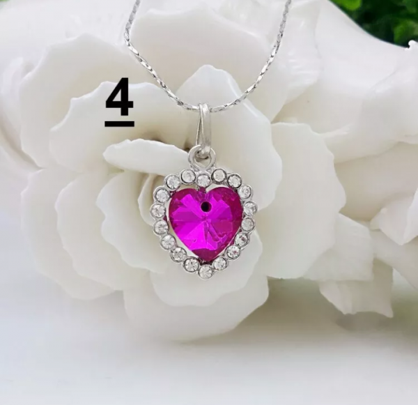 Colar titanic coração do oceano