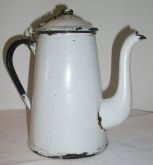 Bule louça ágata branco - BU001