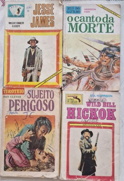 Bolsilivro Faroeste Wild Bill Hickock Astros Gatilho Sol Harrison