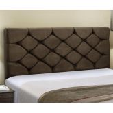 Cabeceira King Bony 195 Suede Marrom1320 SR Cabec