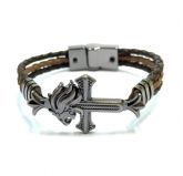 Pulseira Lion Ônix Cod.014-PUH