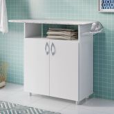 Tabua de Passar Criativa 2P1N Branco New Notavel