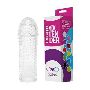 CAPA PENIANA SILICONE COLORS 15CM
