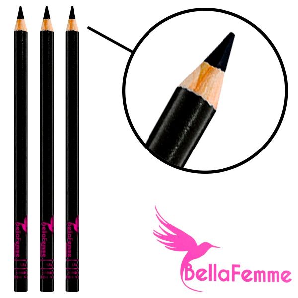 Lápis Para Olhos Bella Femme Preto