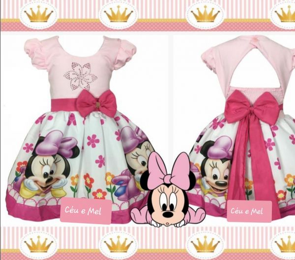 vestido minnie