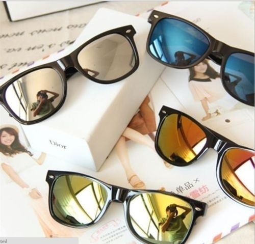 Clássico Vintage Retro Vintage Wayfarer Unisex Estilo do aviador dos óculos de sol , máscaras , 4 co