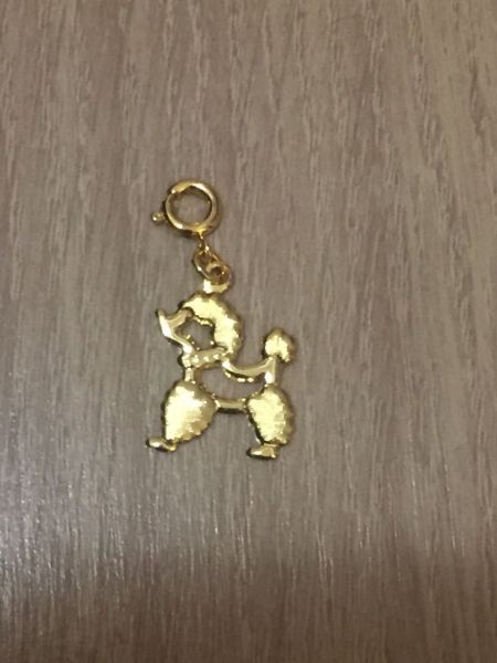 Pingente poodle ref. 1567-1
