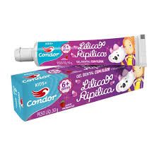 CREME DENTAL INFANTIL LILICA REPILICA CONDOR 50 GRS