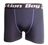 Cueca Boxer Action Boy Preta