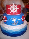 Bolo cenográfico Marinheiro