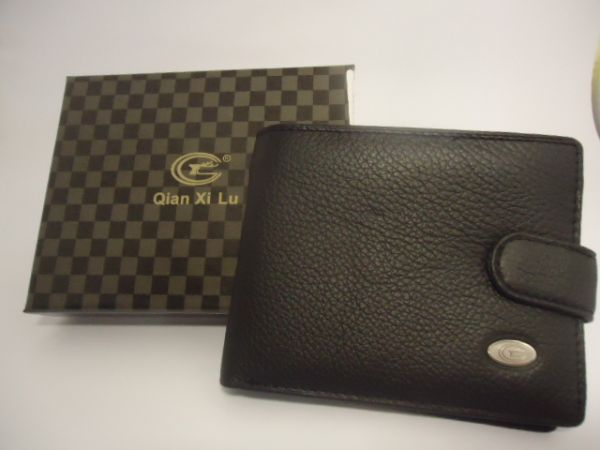 Carteira masculina preta
