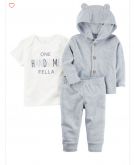 Kit com 3 peças
