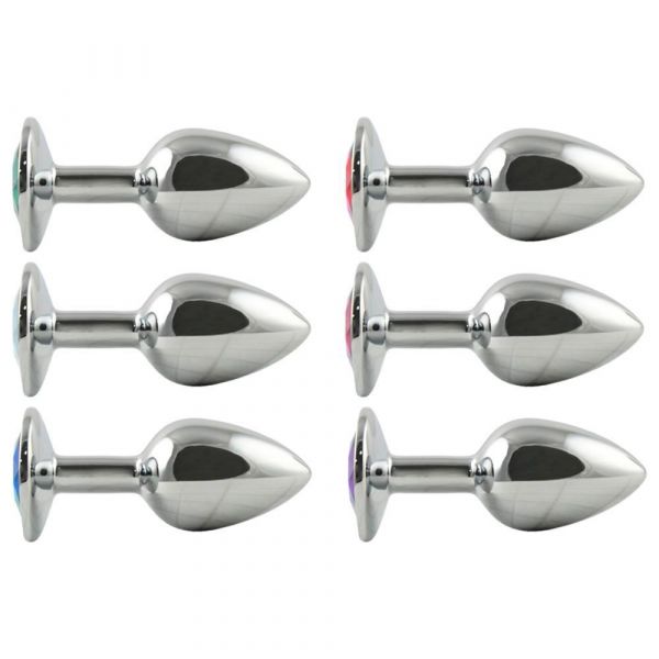 Plug Anal Em Metal Colors