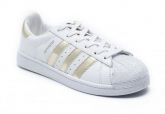 TENIS ADIDAS SUPERSTAR BRANCO C/ DOURADO - AD-0933