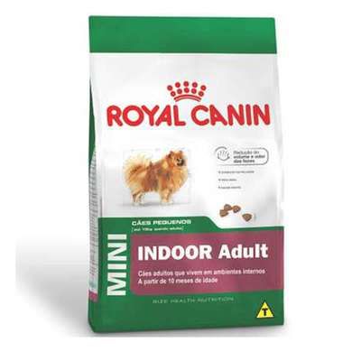 Ração Royal Canin Mini Indoor Adult para Cães Adultos de Raças Pequenas com 10 Meses ou mais