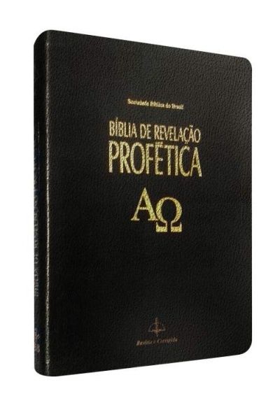ARC087BRPLV - BÍBLIA DE REVELAÇÃO PROFÉTICA - LUXO - PRETA