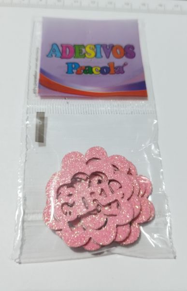 Girl Rosa (60 Adesivos)