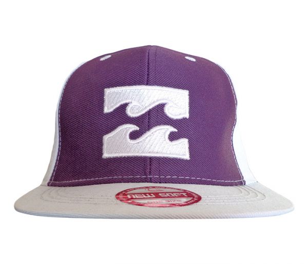 Boné Billabong Roxo e Branco MOD:70112