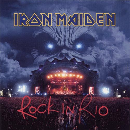 CD IRON MAIDEN - Rock in Rio duplo slipcase holográfico