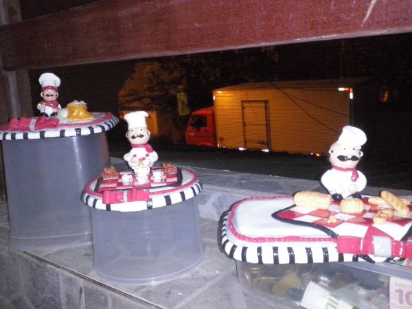 Pote para cozinha Mini chefe