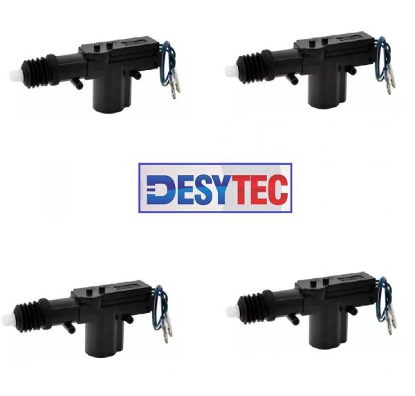 Kit 4 Travas Elétrica De 2 Fios Universal