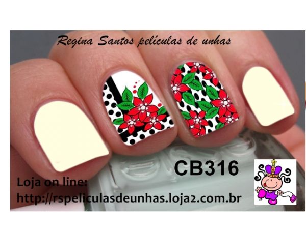 Películas impressas para unhas CB316