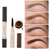 Professional Waterproof Makeup Eyebrow Set Tint My Brows Gel Long Lasting Grey Brown Henna Tattoo