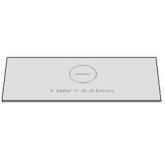 Lâmina Padrão 1mm/100 -CS/AT-TA 0183