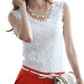 Blusa Diane, em rendas.                                                                    Cod.: 306