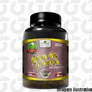 Óleo de Linhaça 60 Cápsulas 500mg Fitoplant