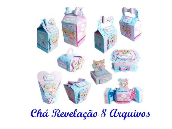 Arquivo Digital Silhouette Chá de Revelação