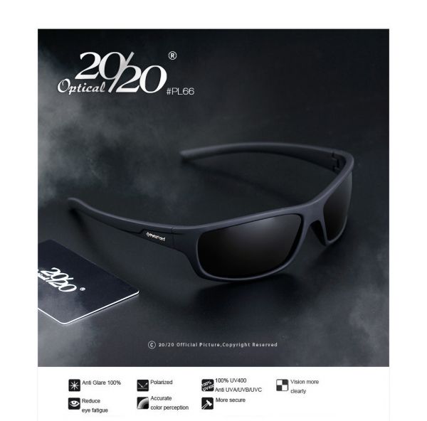 Óculos De Sol Esportes Elegante Optical 20/20 Polorizado