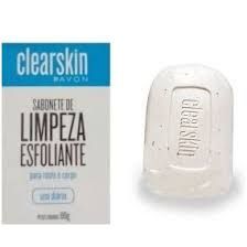 Clearskin By Avon Sabonete De Limpeza Esfoliante 80g