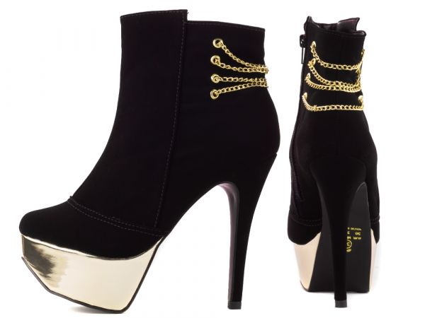 1-Ankle Boot com meia pata feminina- bota cano curto ARRASADORA inverno luxo
