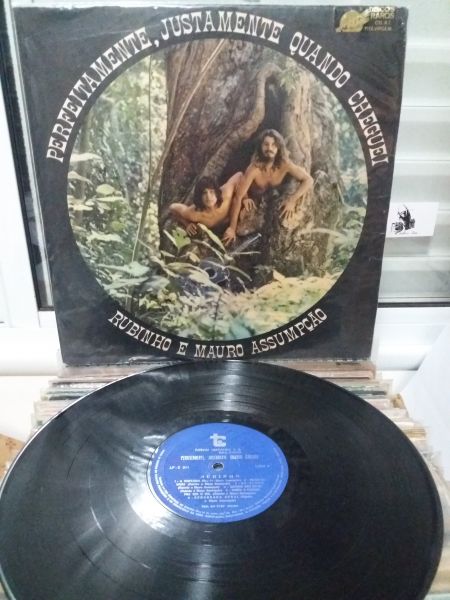 Lp Rubinho E Mauro Assumpção ‎– Perfeitamente, Justamente Quando Cheguei (Tapecar - 1972)