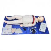 Manequim Corpo Inteiro Infantil p/ Práticas de RCP c/ Painel Eletrônico  Bolsa de Transp. CS/SK/0034