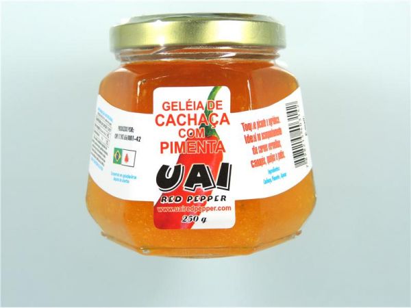 Geleia de Cachaça com Pimenta