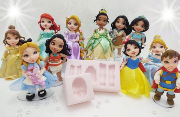 molde topo universal com rosto modelado