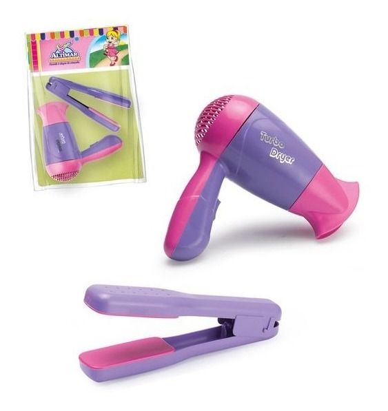 Chapinha de Cabelo e Secador Brinquedo