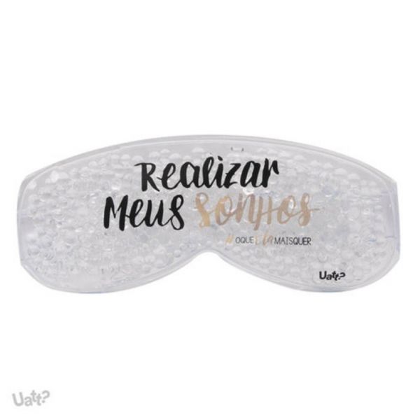 TAPA OLHOS COM BOLINHAS GEL - O QUE ELA MAIS QUER