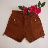 Short Hot Pants Cintura Alta. Levanta bumbum