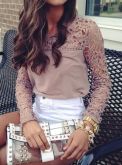 Blusa Feminina De Renda Nobre