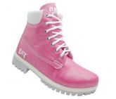 Bota Coturno Feminina Caterpillar Pink