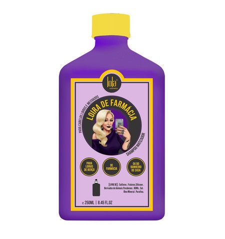 Shampoo Matizador Lola  Loira de Farmacia 250ml