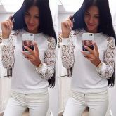 Blusa Manga Comprida Pulôver (Importado)