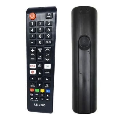 Controle Remoto Tv Samsung 4k Smart Netflix Prime Le-7265 - Lelong